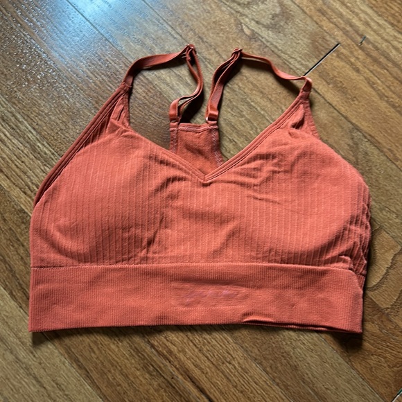 VS PINK Active 2 Piece Ribbed Leggings and Sports bra Set ✨Like New Condition - Picture 2 of 13